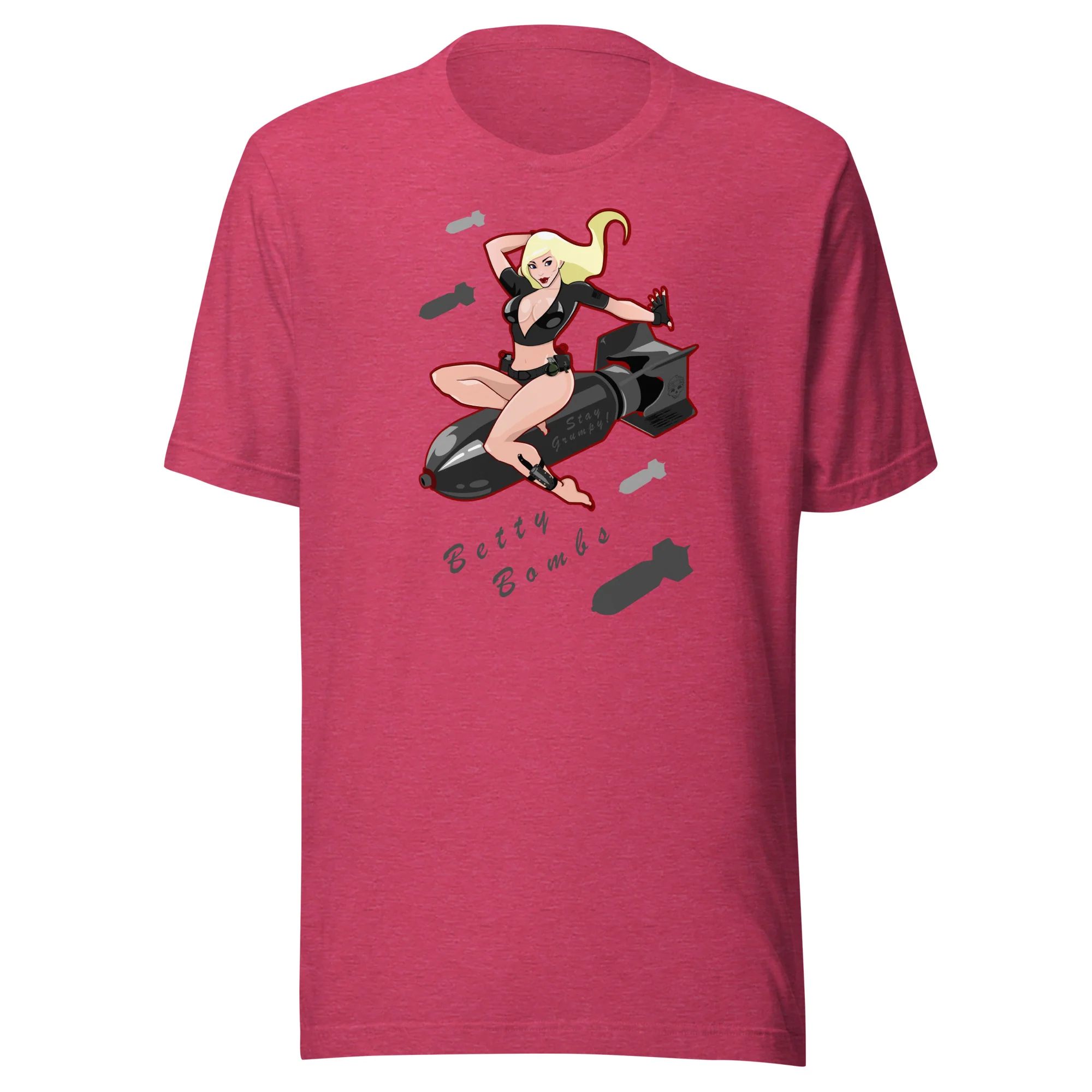 Betty Bombs Pin-Up T-Shirt - Image 7