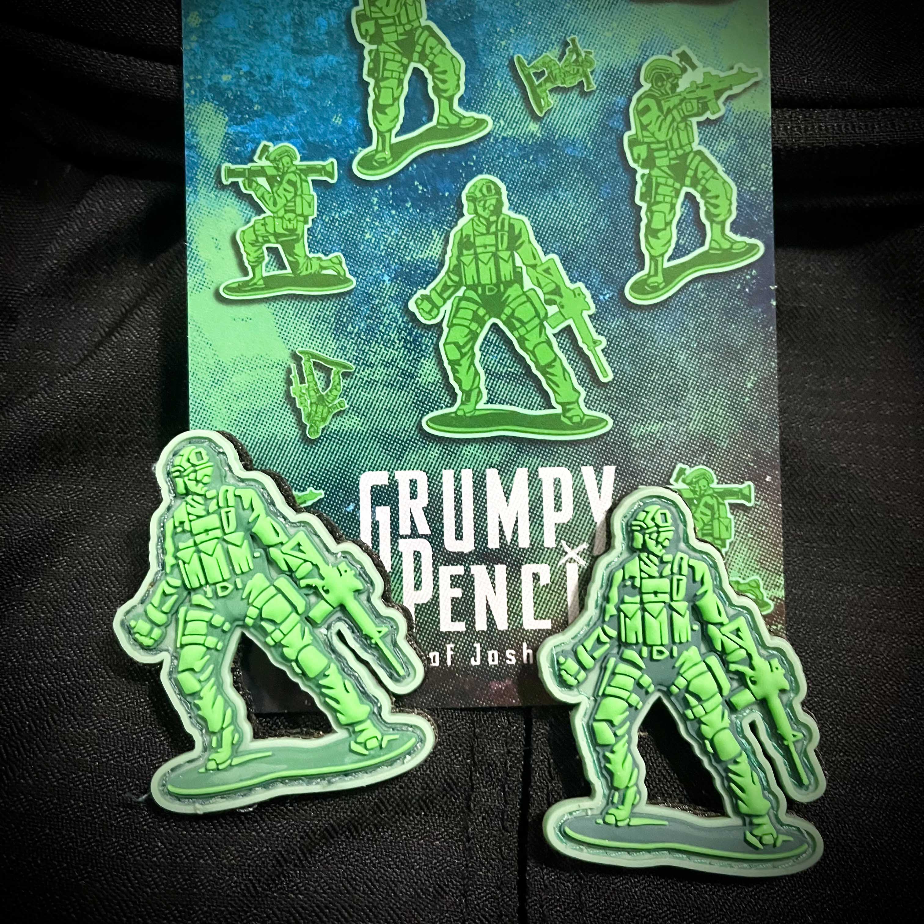 Mini Army Men V3, PVC Patch set - Image 2