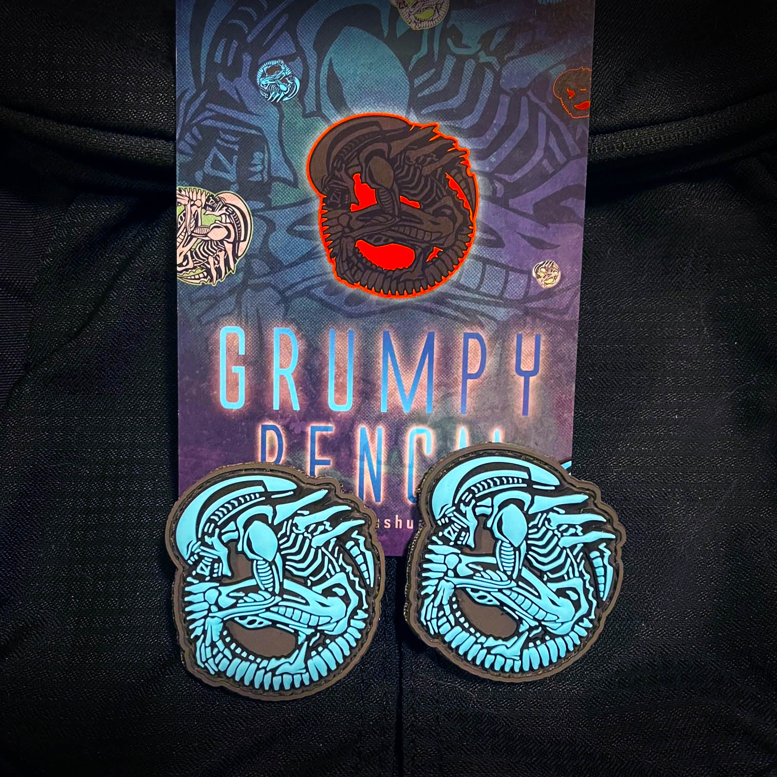 Mini Alien PVC Patch set - Image 2