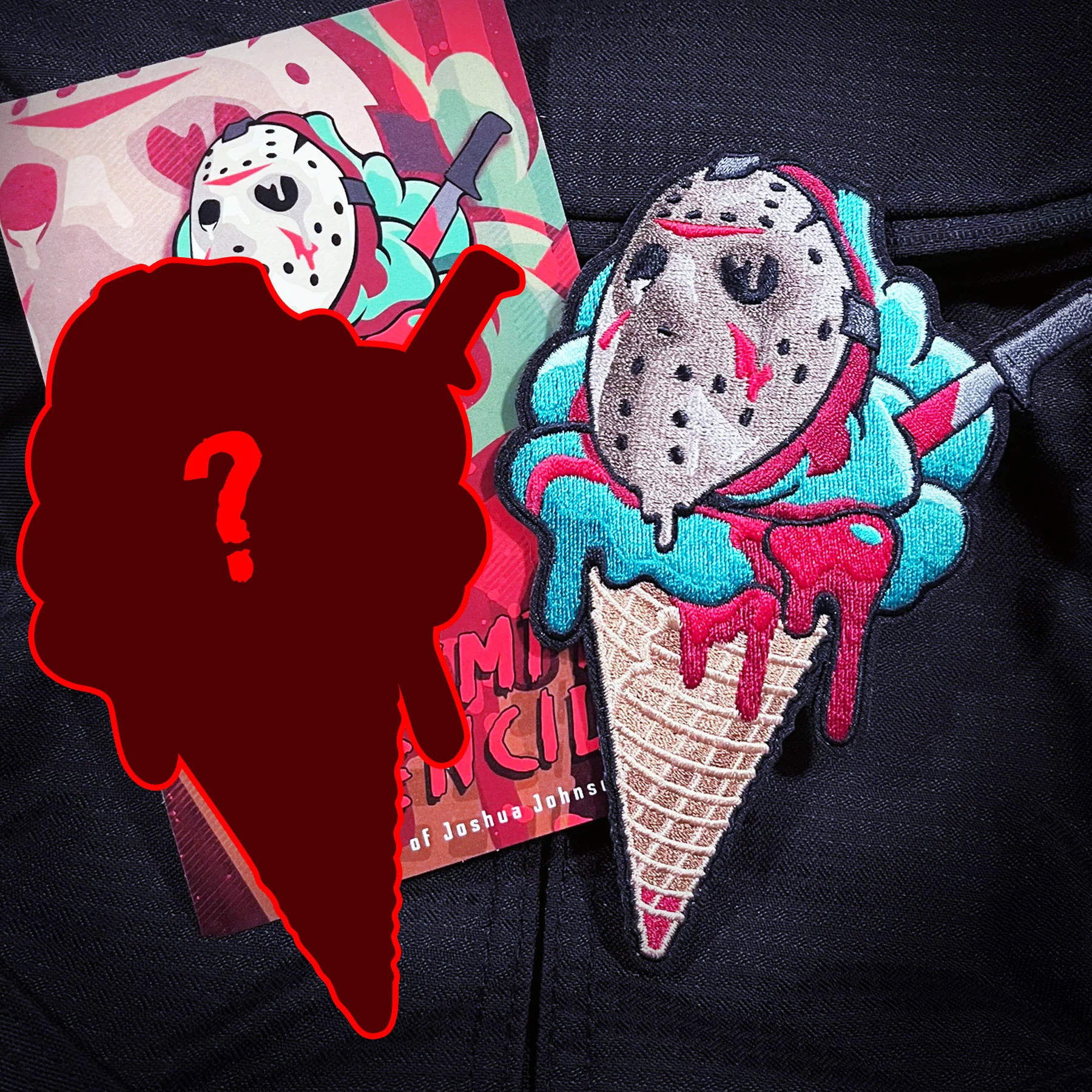 Death Cone, Jason V Embroidery Patch - Image 3
