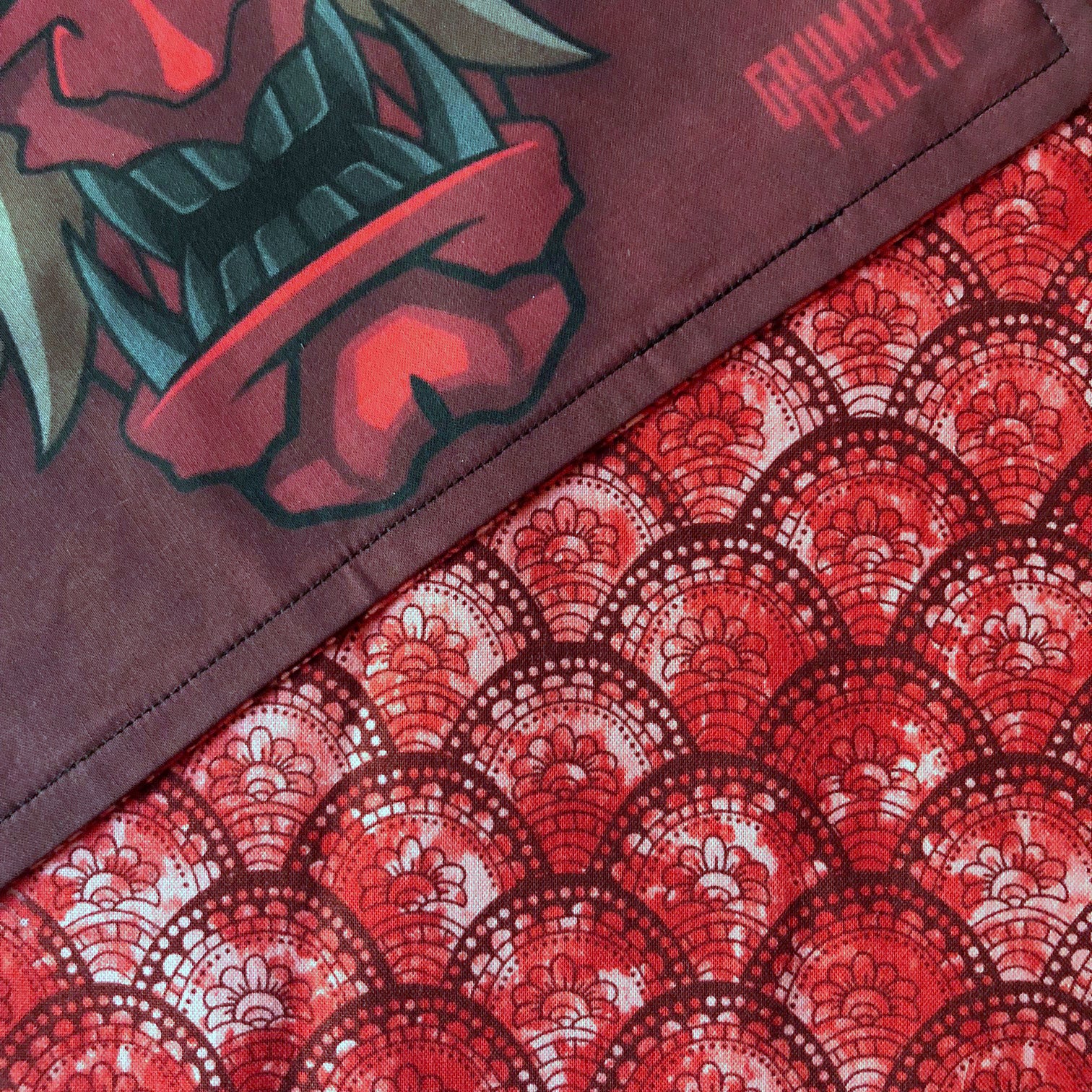 Devil Oni Handcrafted Limited Edition Handkerchief - Image 3