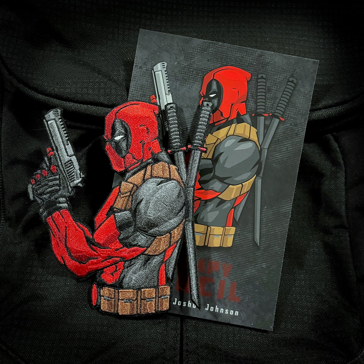 Grumpy Merc Shooter Embroidery Patch - Image 3