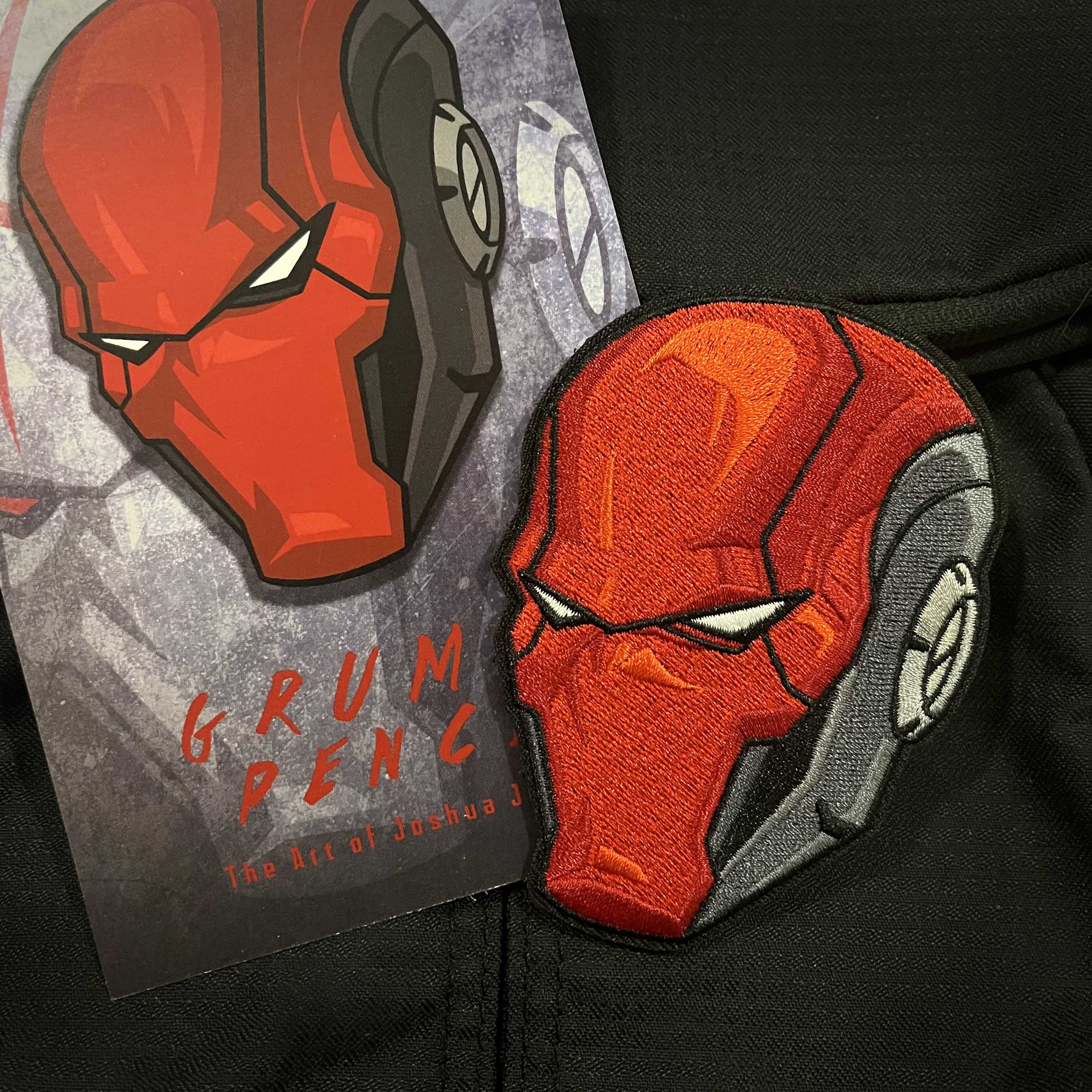 Grumpy Hood Embroidery Patch - Image 2