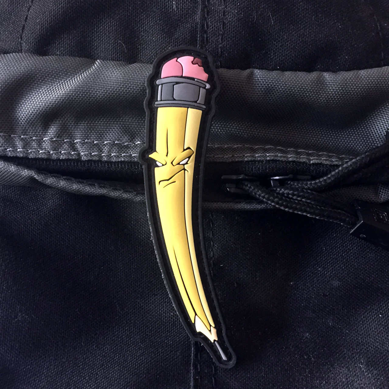Grumpy Pencil V1 PVC Patch - Image 3