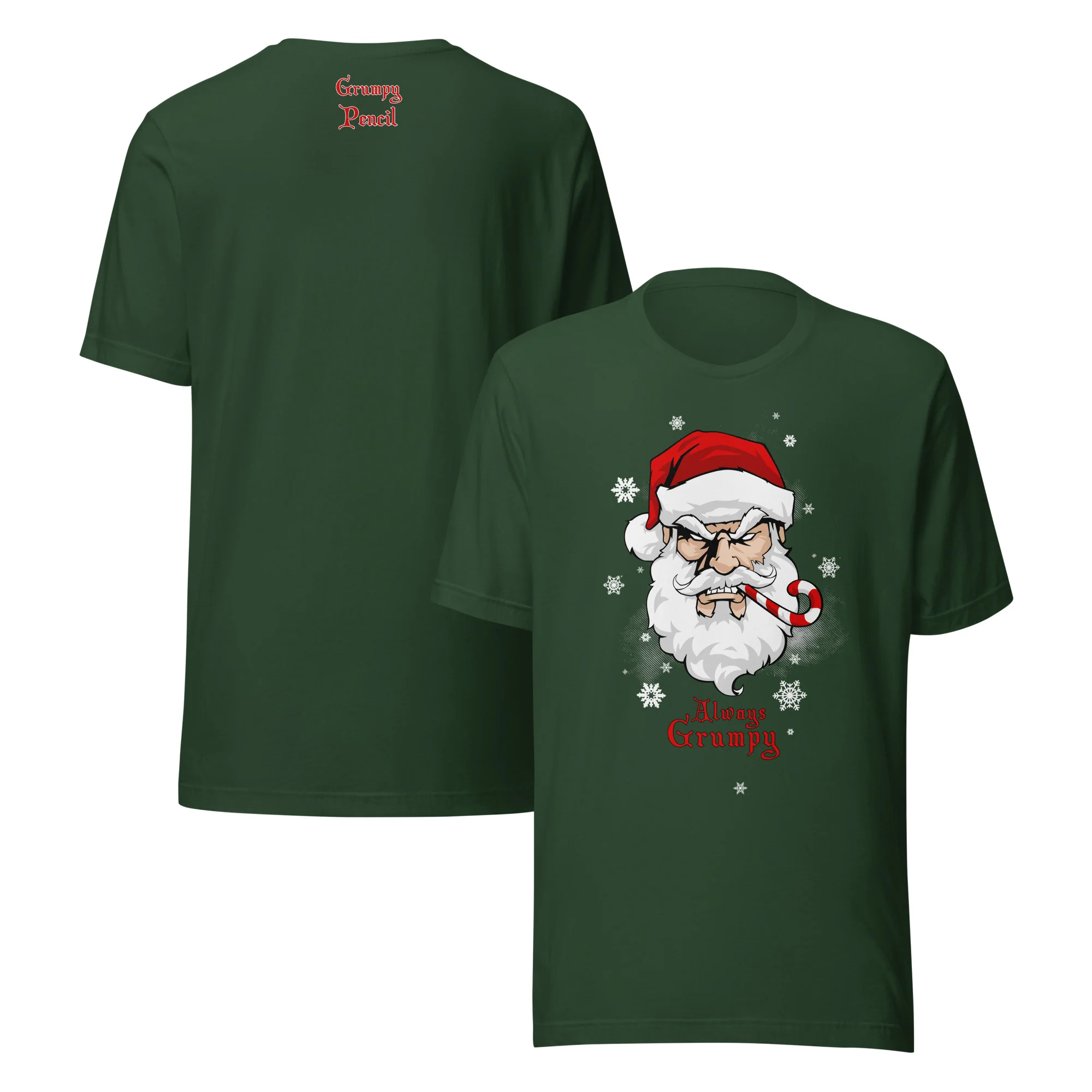 Grumpy Santa T-Shirt - Image 7