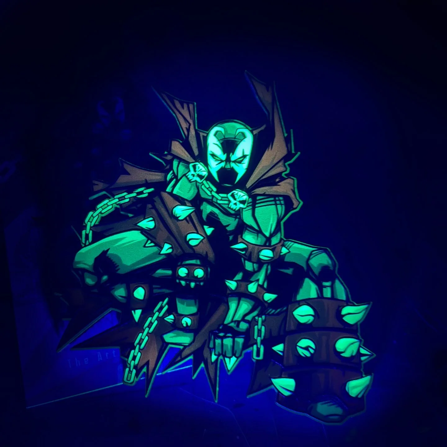 Grumpy Spawned Acrylic Glow Patch - Image 3