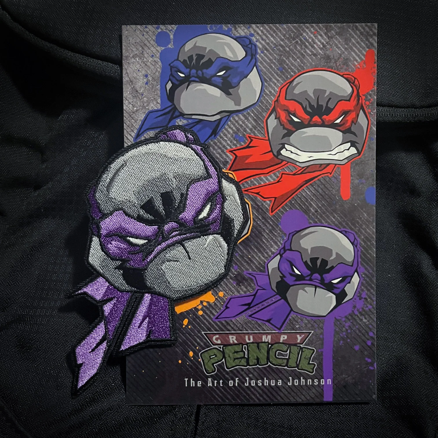 Grumpy Turtles Embroidery Patch '25 - Image 3