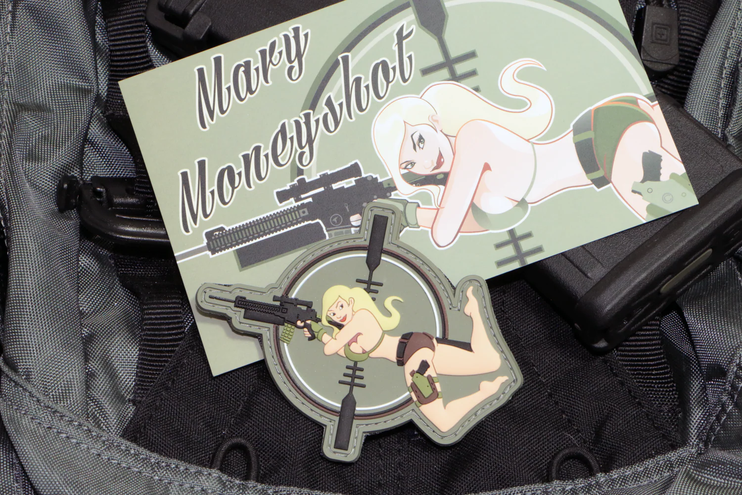 Mary Moneyshot PVC Patch - Image 3