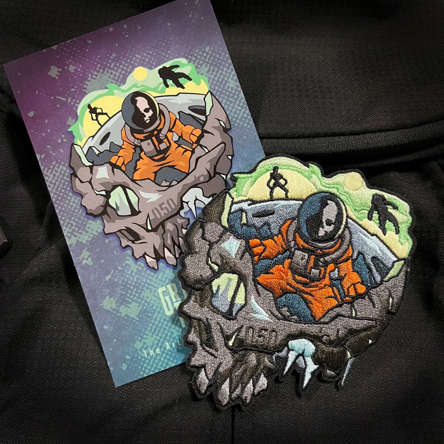 Minds Eye, #50th Anniversary Embroidery Patch - Image 2