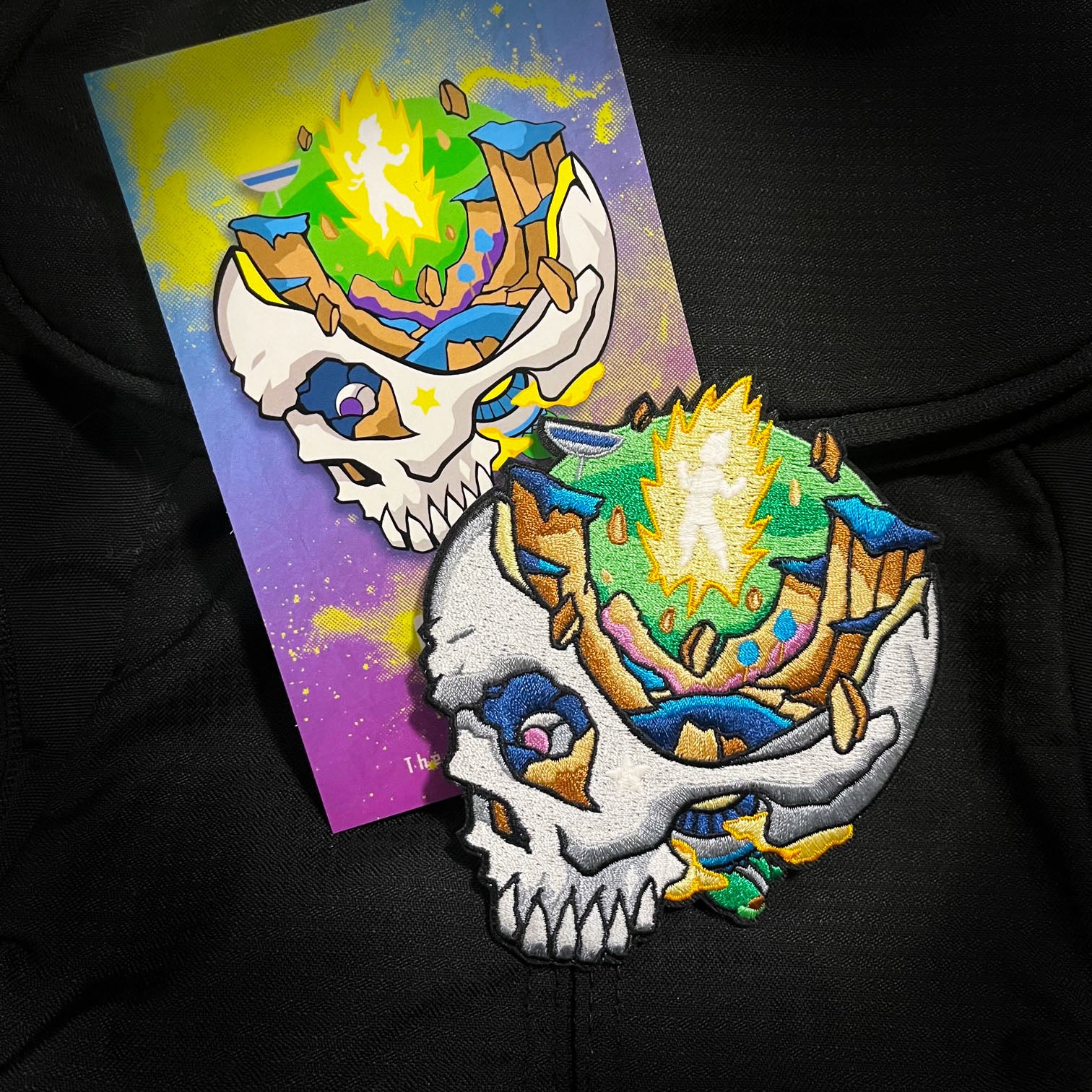 Minds Eye, Power Up Embroidery Patch - Image 2