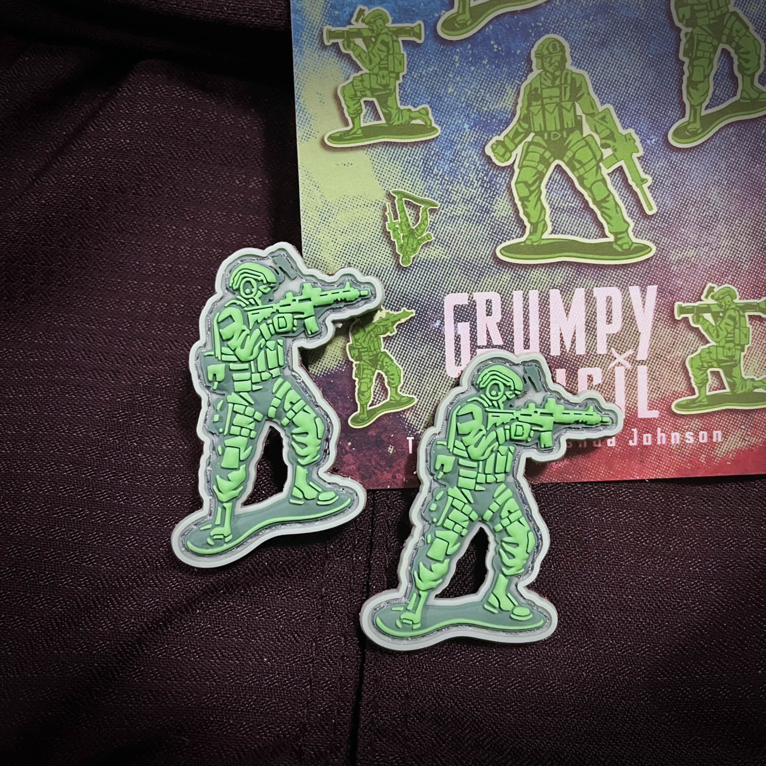 Mini Army Men V1, PVC Patch set - Image 2