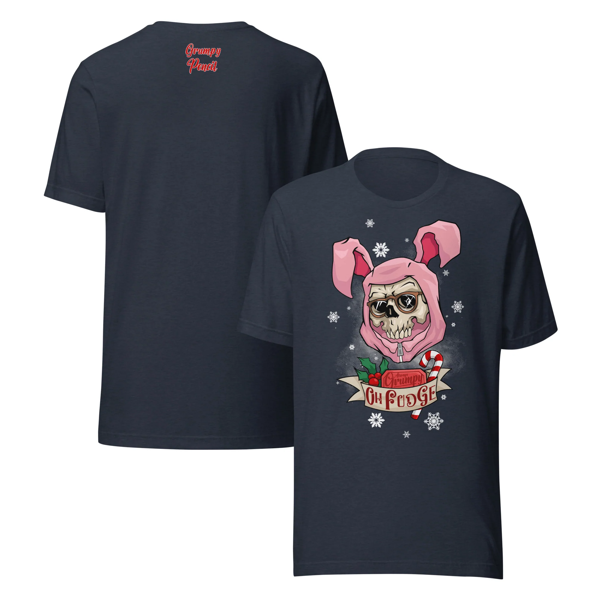 Oh Fudge Christmas T-Shirt - Image 6