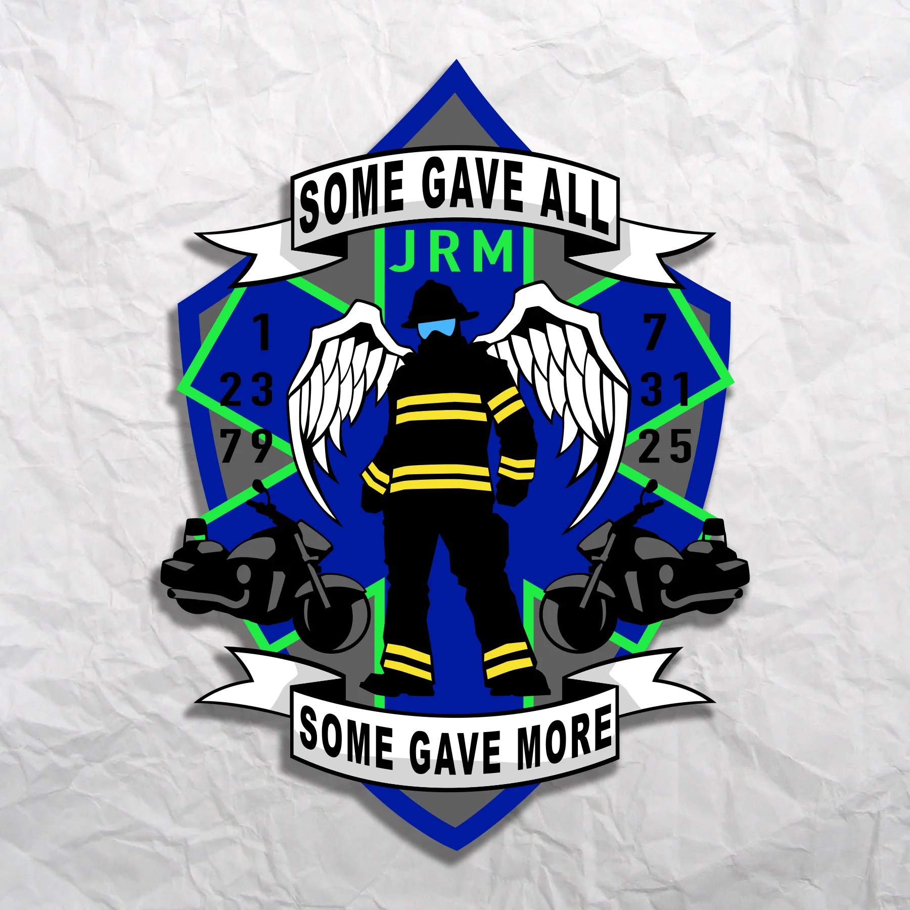 *IN HAND Jeremy Milam Tribute Patch