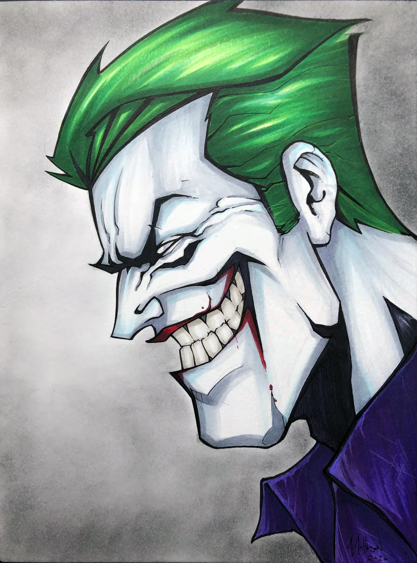 The Joker Original Artwork - Image 2