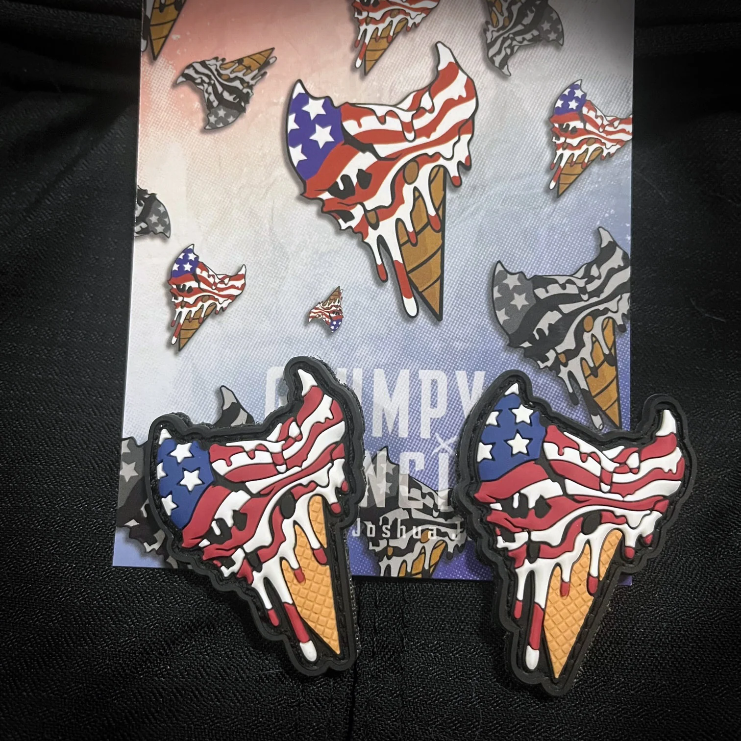 Freedom Cones, PVC Patch set - Image 2