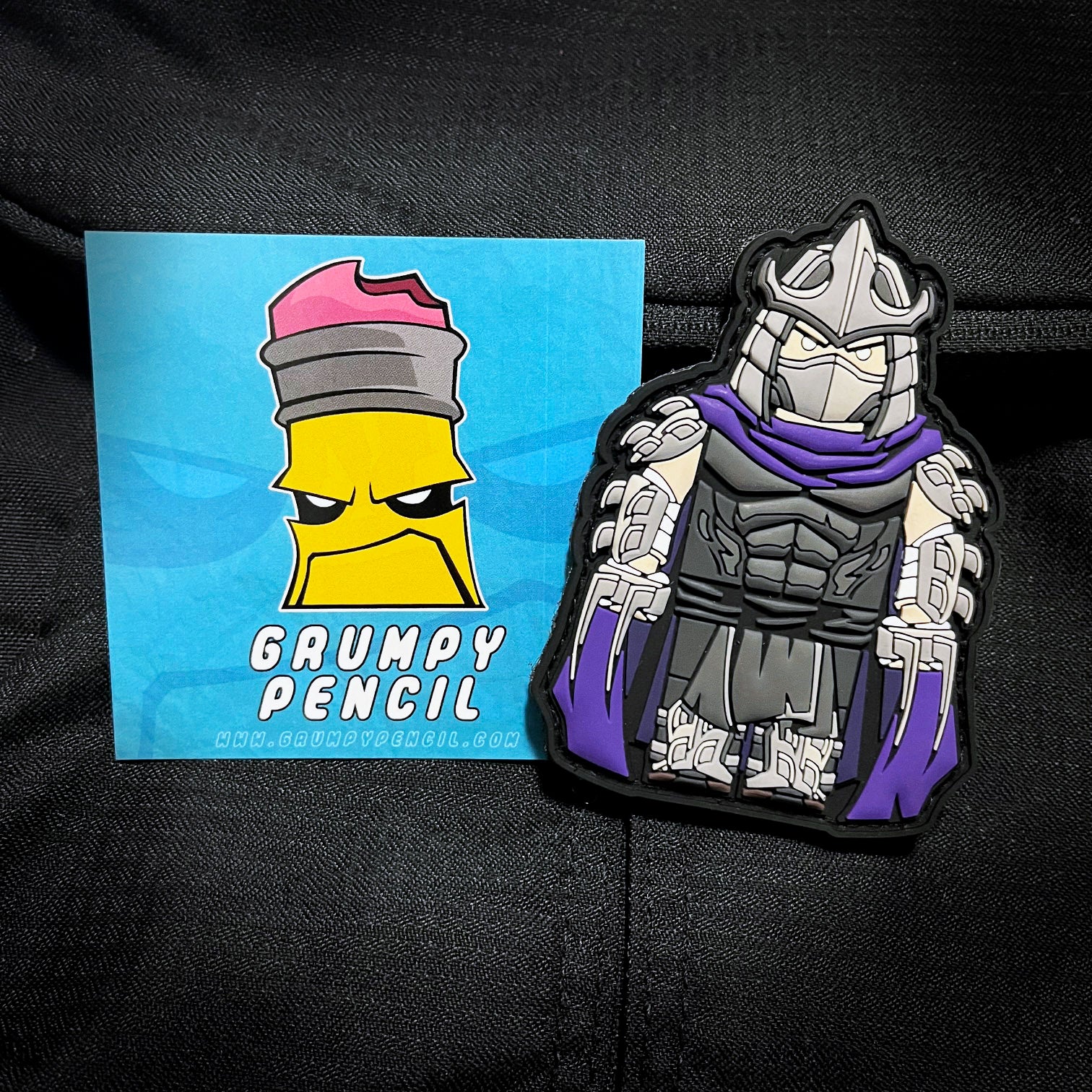 Shred Head Brick Fig Pvc Patch - Image 2