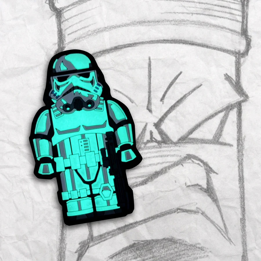 Trooper Brick Fig Pvc Patch - Image 3
