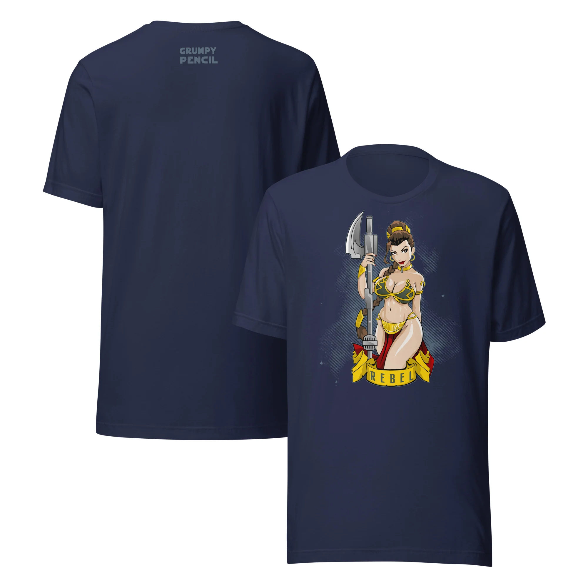 Rebel Pin Up T-Shirt - Image 3